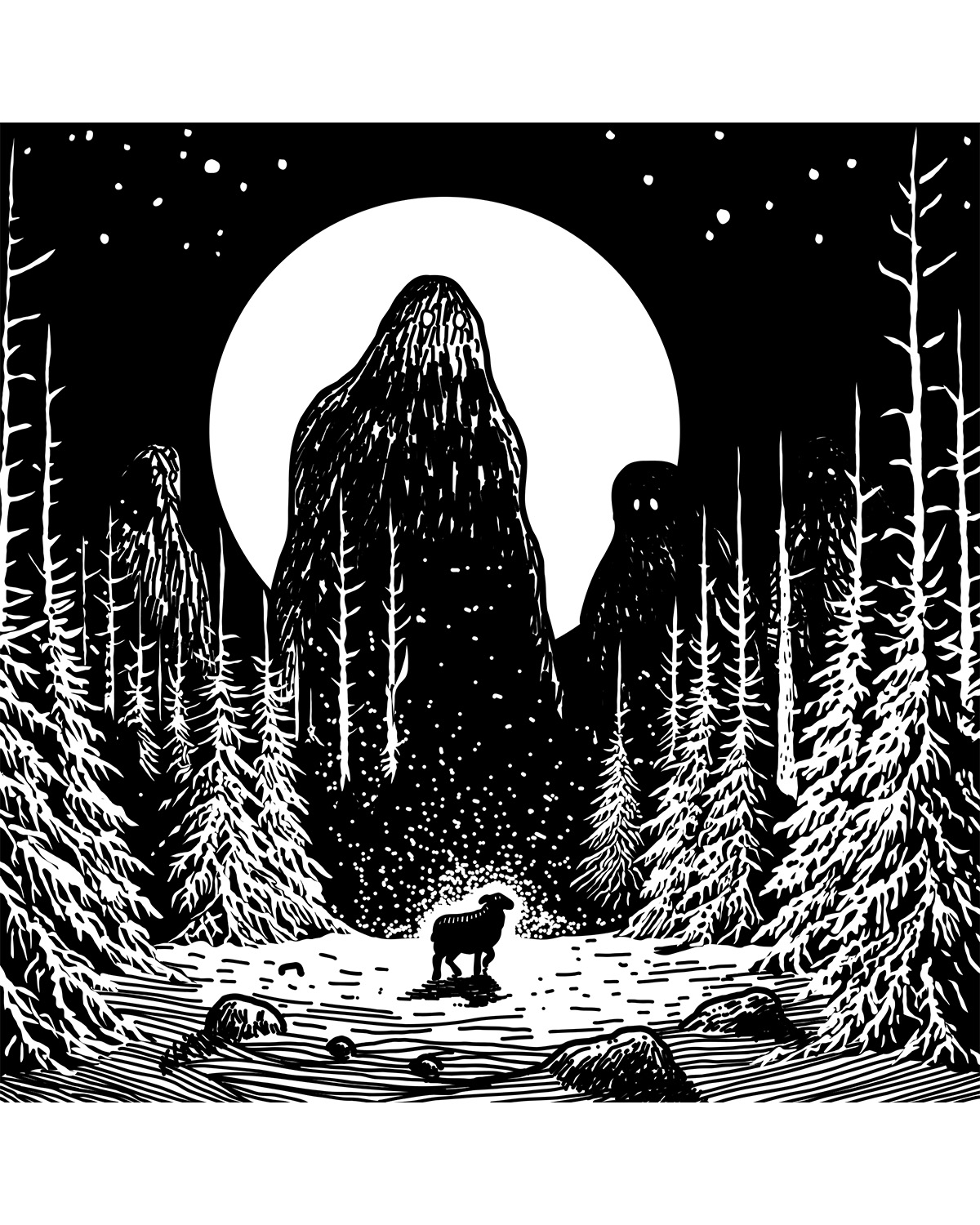 Vinter — detalj